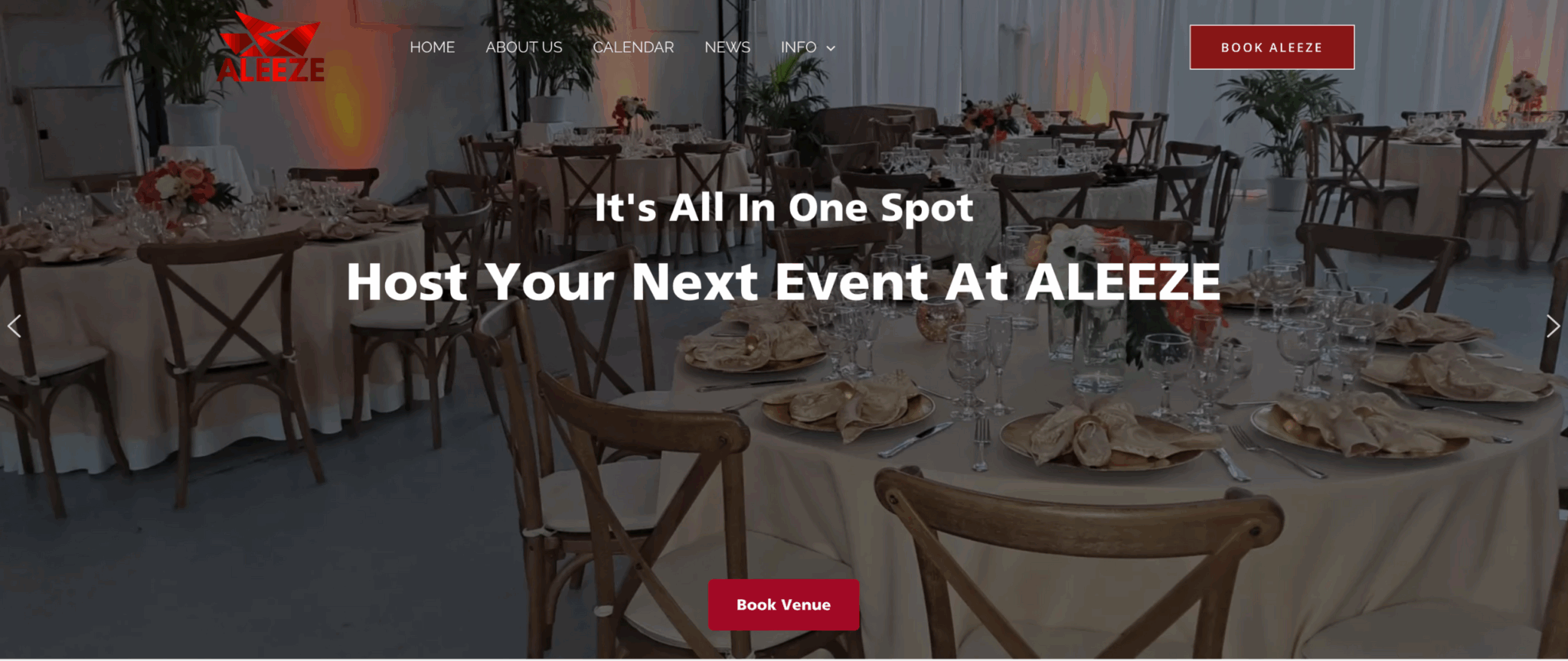 ALEEZE Launches New Website to Enhance Event Booking Experience